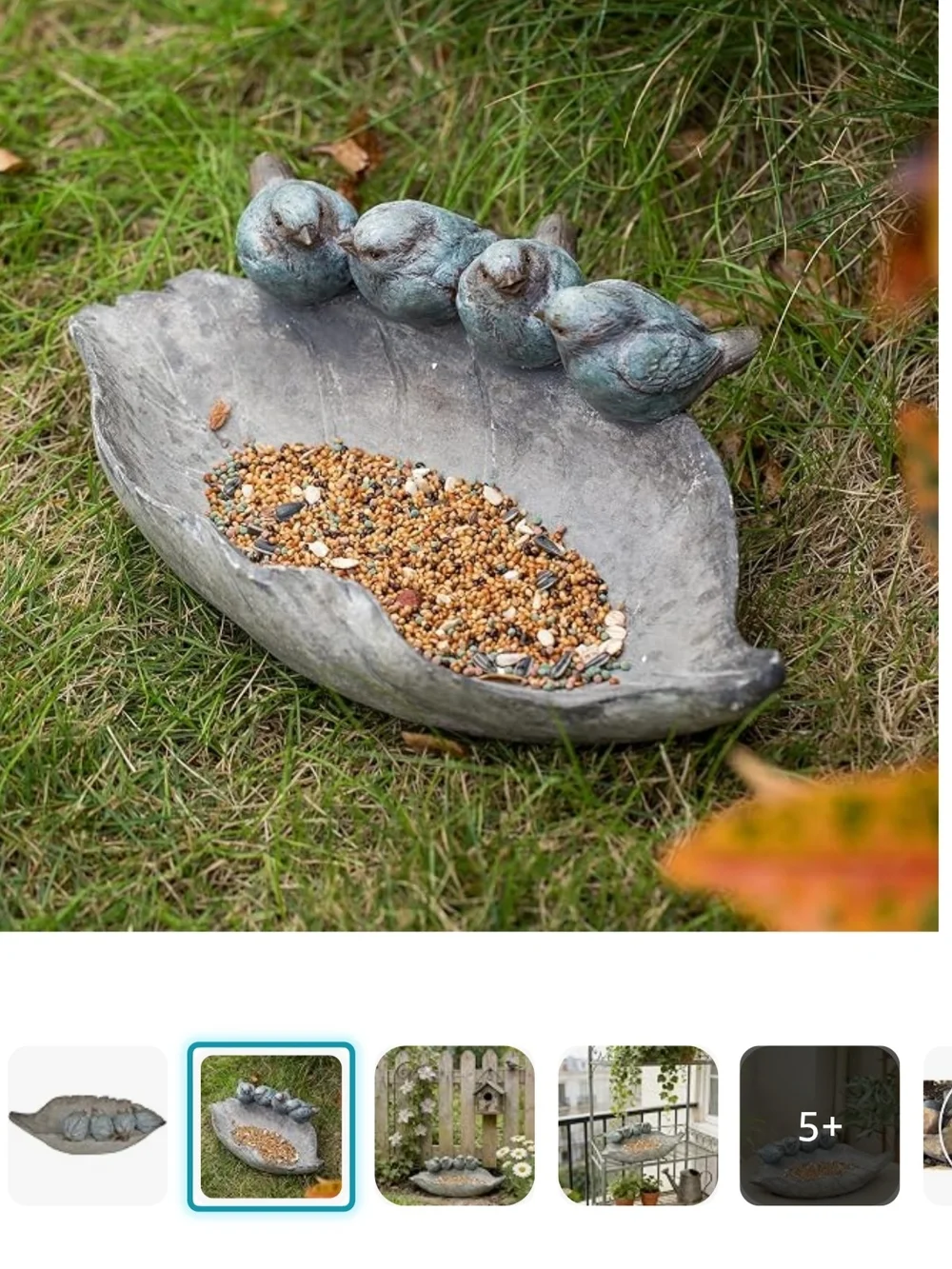 12.4x7.5x4.1 Inch Bird Feeder (34)